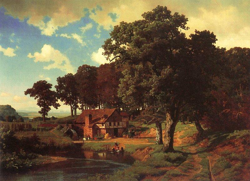 Bierstadt, Albert A Rustic Mill